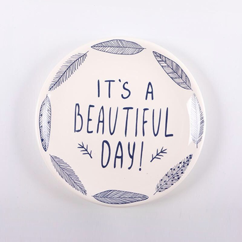 3 piece Inspirational Ceramic plate